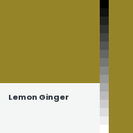 Color chip: Lemon Ginger