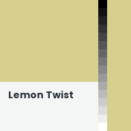 Color chip: Lemon Twist