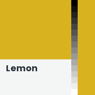 Color chip: Lemon