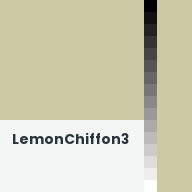 Color chip: LemonChiffon3