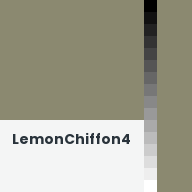 Color chip: LemonChiffon4