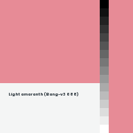 Color chip: Light amaranth (Bang-v3 688)