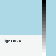 Color chip: Light blue