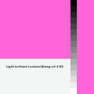 Color chip: Light brilliant fuchsia (Bang-v3 618)