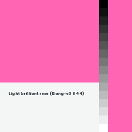 Color chip: Light brilliant rose (Bang-v3 644)
