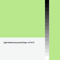 Color chip: Light chartreuse green (Bang-v3 195)