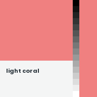 Color chip: Light coral