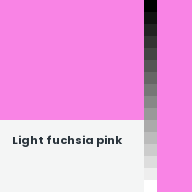 Color chip: Light fuchsia pink