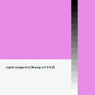 Color chip: Light magenta (Bang-v3 590)