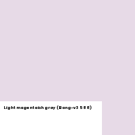 Color chip: Light magentaish gray (Bang-v3 588)