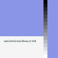 Color chip: Light phthalo blue (Bang-v3 462)