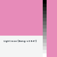 Color chip: Light rose (Bang-v3 647)