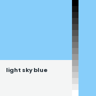 Color chip: Light sky blue