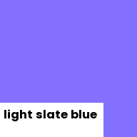 Color chip: light slate blue