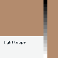 Color chip: Light taupe