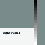 Color chip: LightCyan4