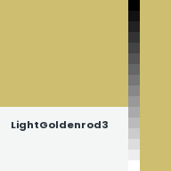 Color chip: LightGoldenrod3
