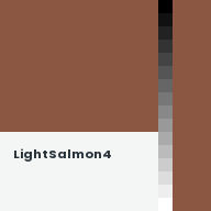 Color chip: LightSalmon4