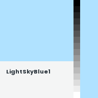 Color chip: LightSkyBlue1