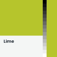 Color chip: Lime
