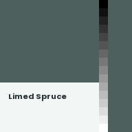 Color chip: Limed Spruce