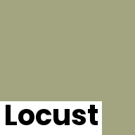 Color chip: Locust