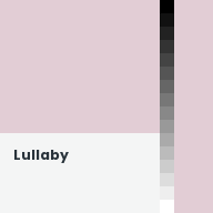 Color chip: Lullaby