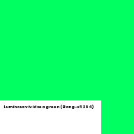 Color chip: Luminous vivid sea green (Bang-v3 294)