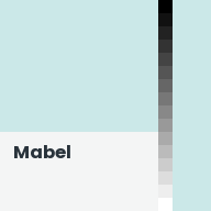 Color chip: Mabel