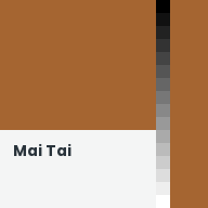 Color chip: Mai Tai