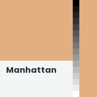 Color chip: Manhattan