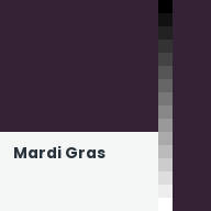 Color chip: Mardi Gras