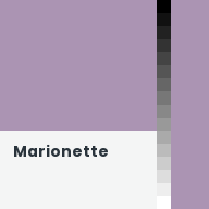 Color chip: Marionette