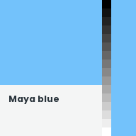 Color chip: Maya blue
