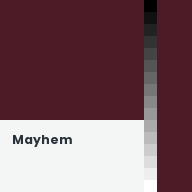 Color chip: Mayhem