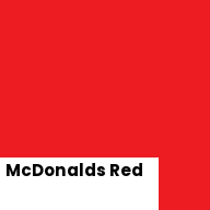 Color chip: McDonalds Red