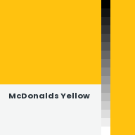 Color chip: McDonalds Yellow