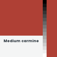 Color chip: Medium carmine
