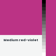 Color chip: Medium red-violet