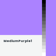 Color chip: MediumPurple1