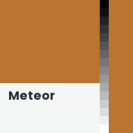 Color chip: Meteor