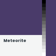 Color chip: Meteorite