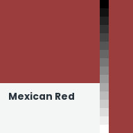 Color chip: Mexican Red