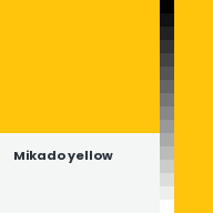 Color chip: Mikado yellow