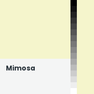 Color chip: Mimosa