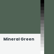 Color chip: Mineral Green