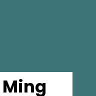Color chip: Ming