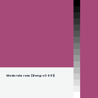 Color chip: Moderate rose (Bang-v3 651)