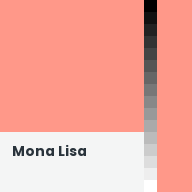 Color chip: Mona Lisa