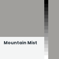 Color chip: Mountain Mist